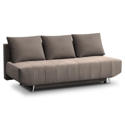 Sofa rozkładana z funkcją spania RPLUN cappuccino 204x94 cm