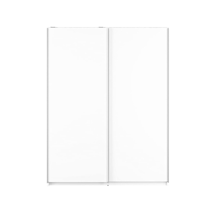 Szafa przesuwna dwudrzwiowa biała 150cm MNKE 07