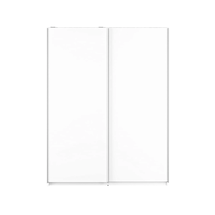 Szafa przesuwna dwudrzwiowa biała 150cm MNKE 07