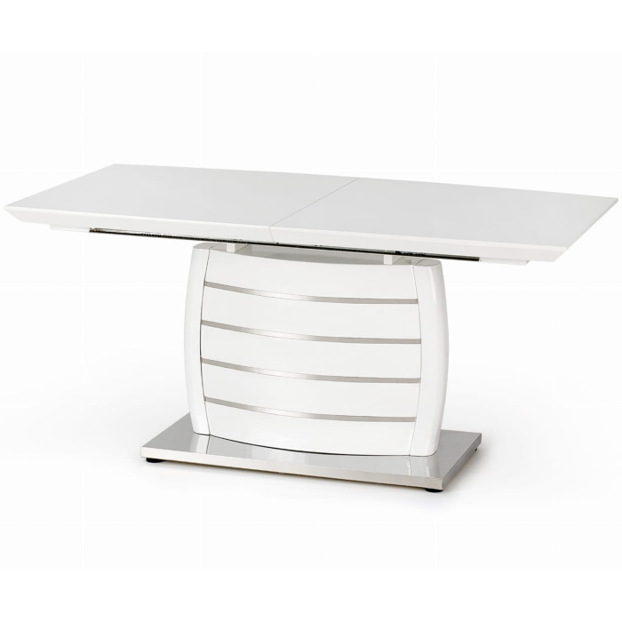 Stół do salonu biały rozsuwany 160-200cm ONYX