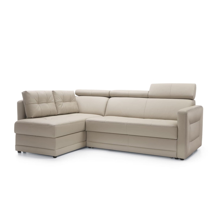 Narożnik Eden z funkcją spania, beżowa skóra, lewy.jpg