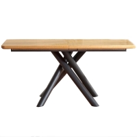 Stół pająk rozkładany 160-200cm dąb naturalny DERRICK