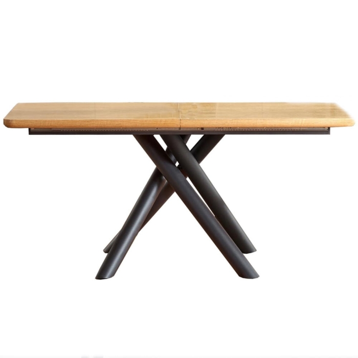 Stół pająk rozkładany 160-200cm dąb naturalny DERRICK