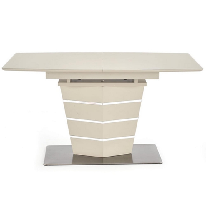 Stół rozkładany beżowy mat 140-180cm SORENTO